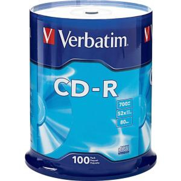 CD-R 700MB80min 52x Cake 100pz VERBATIM 3