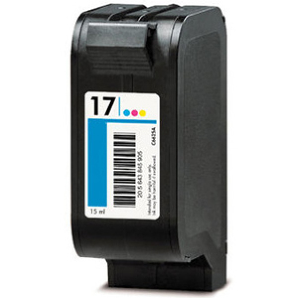 C6625A Cartuccia rigenerata per HP 17 colori 3