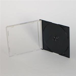 CUSTODIA 5.2mm CD SLIM SINGOLA TRAY NERO