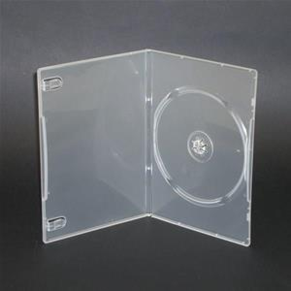 CUSTODIA 7mm DVD SINGOLA CLEAR LUCIDO MACCHINABILE 3