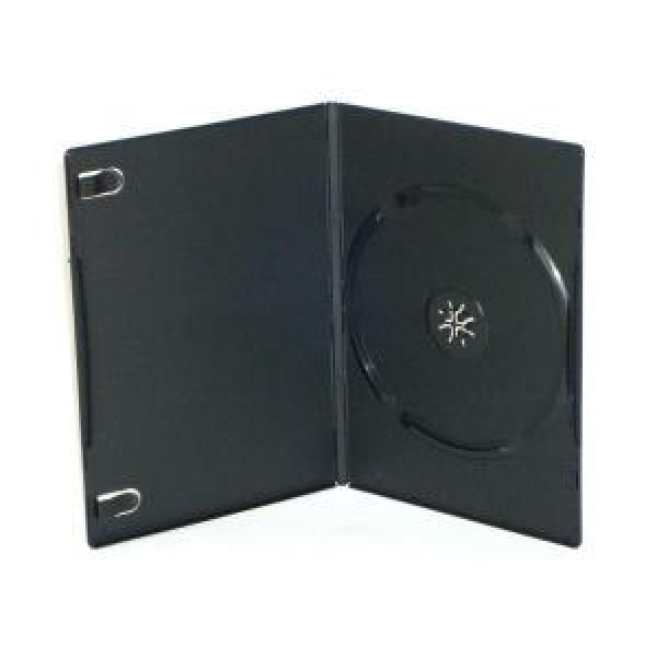 CUSTODIA 7mm DVD SINGOLA NERA LUCIDA MACCHINABILE 3