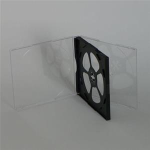 CUSTODIA 10.4mm CD JEWEL TRIPLA TRAY NERO