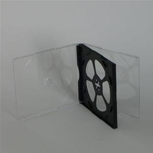 CUSTODIA 10.4mm CD JEWEL QUADRUPLA TRAY NERO