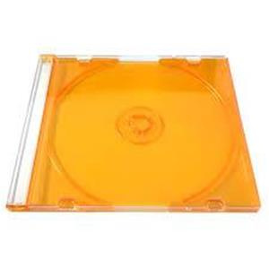 CUSTODIA 5.2mm CD SLIM SINGOLA TRAY colore GIALLO