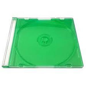 CUSTODIA 5.2mm CD SLIM SINGOLA TRAY colore VERDE