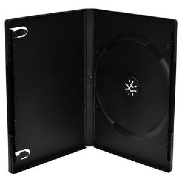 CUSTODIA 14mm DVD SINGOLA NERA MACCHINABILE 3