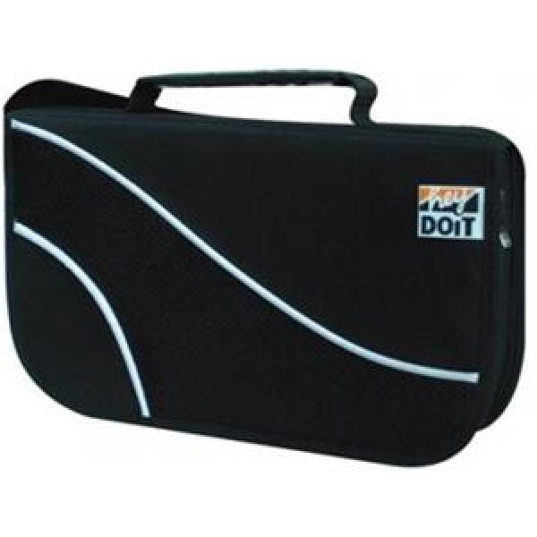 BORSA x CD/DVD a 48 POSTI NERA – CD-Bag in tessuto 3