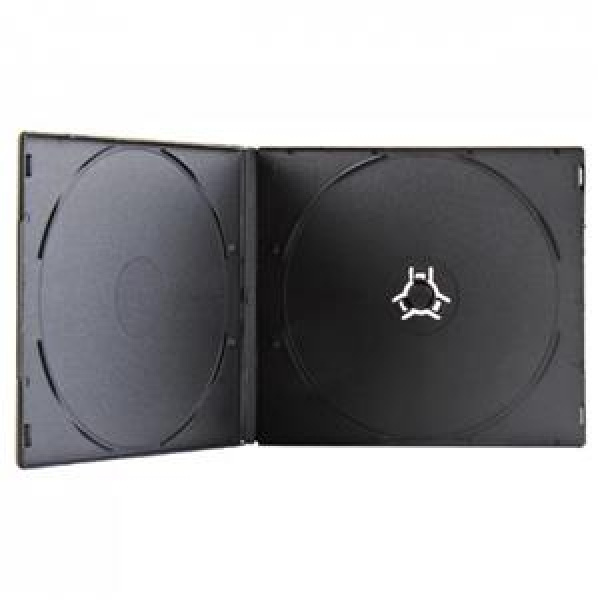 CUSTODIA 7mm in PP SINGOLA NERA rettagolare 3