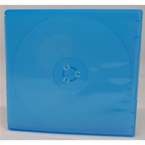 CUSTODIA 5mm in PP SINGOLA QUADRATA BLU