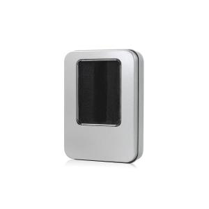 Box per pen drive in metallo grande modello per UTS e UCO 116 x 86 x 23 mm