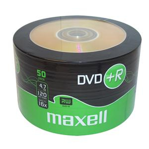 DVD+R 4.7GB 120min 16x Shrink 50pz MAXELL