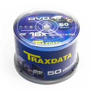 DVD-R 4.7GB 120min 16x Cake 50pz TRAXDATA