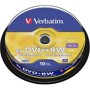 DVD+RW 4.7GB 120min 4x Cake 10pz VERBATIM SERL ReWritable 3