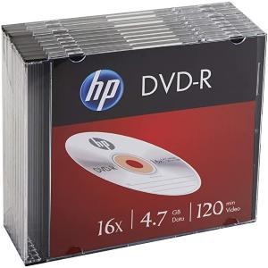 DVD-R 4.7GB 120min 16x Slim 10pz HP 69314