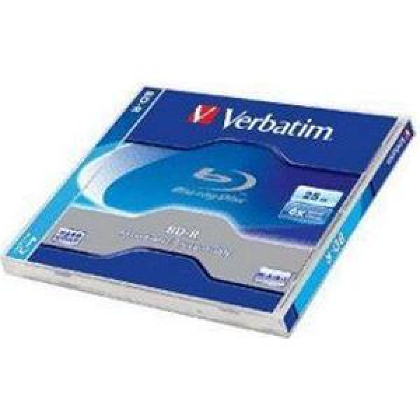 Blu-Ray BD-R SL 25GB 6x Jewel 1pz VERBATIM DataLife 3