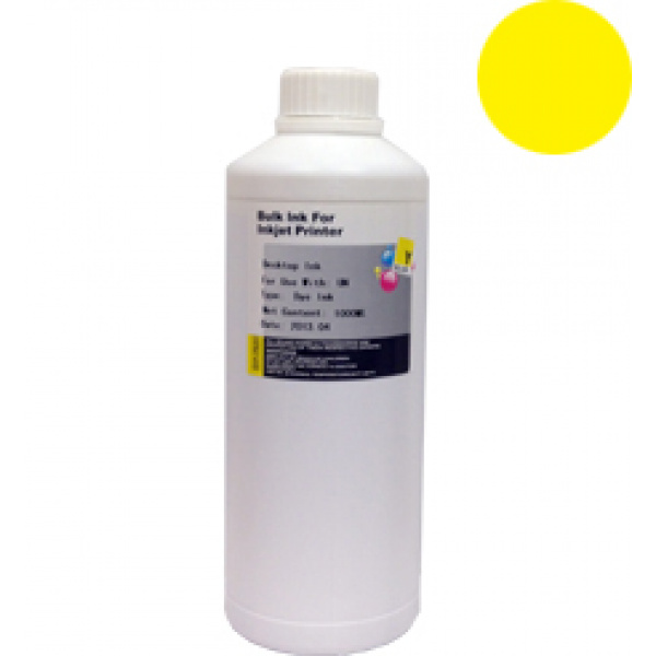 1 LITRO Inchiostro universale GIALLO 3