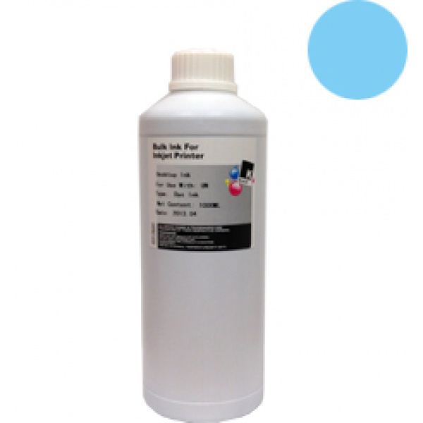 1 LITRO Inchiostro universale LIGHT CIANO 3