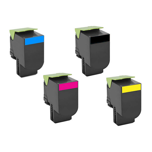 Toner per Lexmark CX310 CX410 CX510 80C2SM0 magenta 2000pag. 3