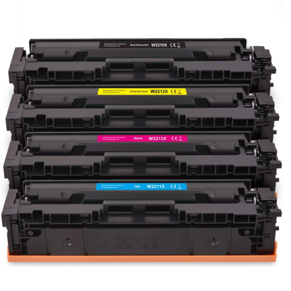SENZA CHIP Toner compatibile per HP MFP M283 W2211X 207X ciano 2450pag. 3
