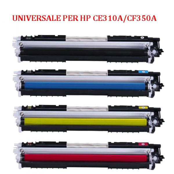 Toner Universale per HP CE310A CF350A CANON 729 nero 1100pag. 3