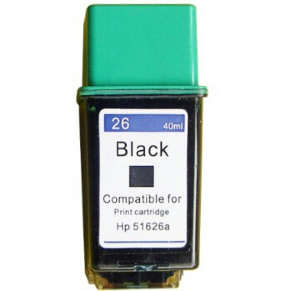 51626AE Cartuccia rigenerata per HP 26 nero 600pag. 3