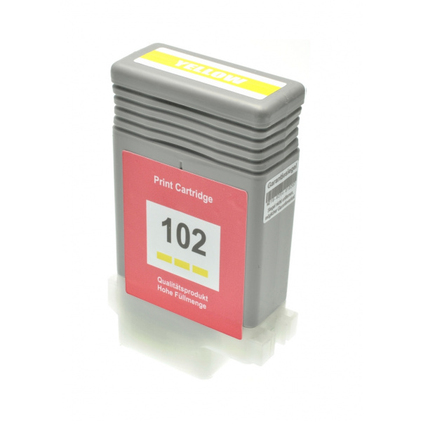 Cartuccia comp. per Canon PFI-102y giallo 0898B001 ink pigmentato 3