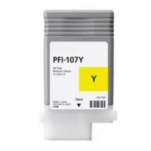 Cartuccia comp. per Canon PFI-107y giallo 6708B001 ink pigmentato