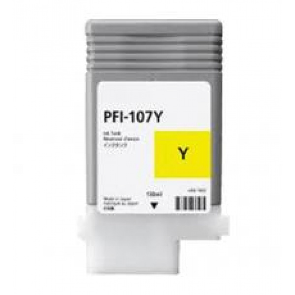 Cartuccia comp. per Canon PFI-107y giallo 6708B001 ink pigmentato 3