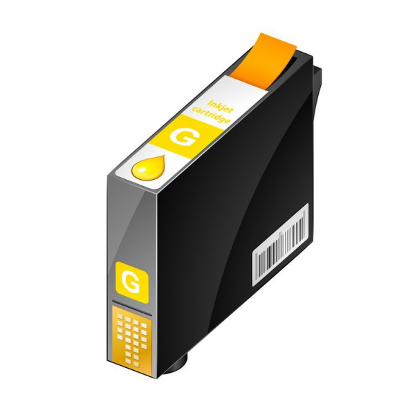 Cartuccia comp. per Epson WF-C579 C529 T01C400 giallo ink pigmentato 3