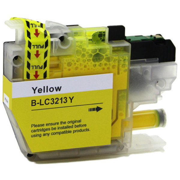 Cartuccia compatibile per Brother LC-3213 giallo 400pag. 3