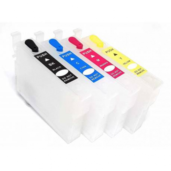 Cartuccia ricaricabili per Epson T2714 27XL giallo 1100PAG.con chip autoreset 3