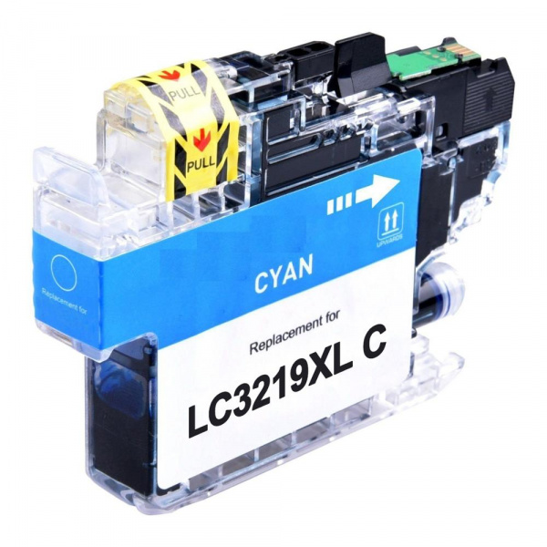 Cartuccia compatibile per Brother LC-3219 ciano 1500pag.con chip aggiornato 3