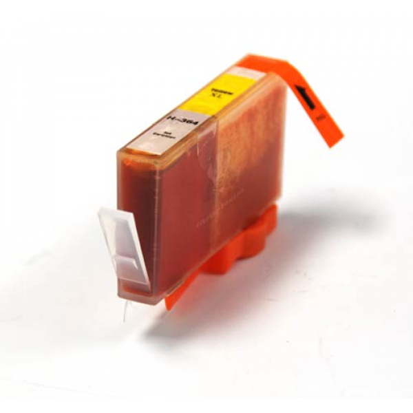 Cartuccia per HP 364XL CB325EE giallo con scocca trasparente 3