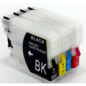 Cartuccia ricaricabile vuota per Brother LC960 LC970 LC1000 giallo