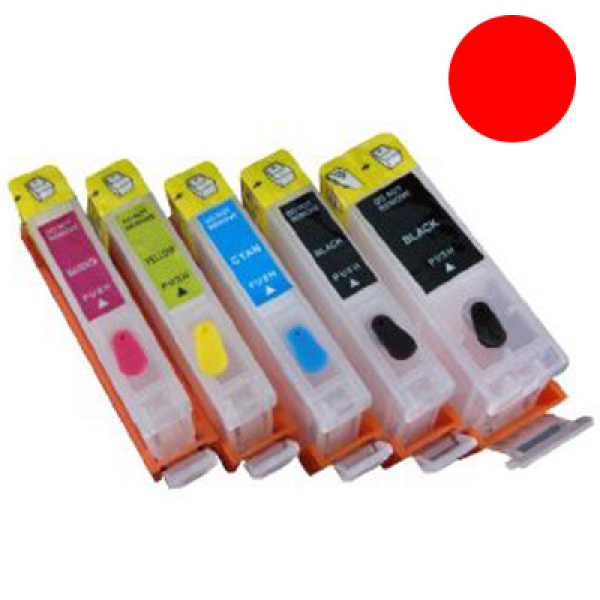 Cartuccia ricaricabile vuota per Canon .CLI-551 magenta con chip autoreset 3