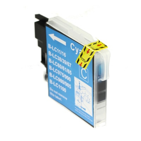 CYAN Cartuccia per Brother LC-980 LC-985 LC-1100 ciano 3