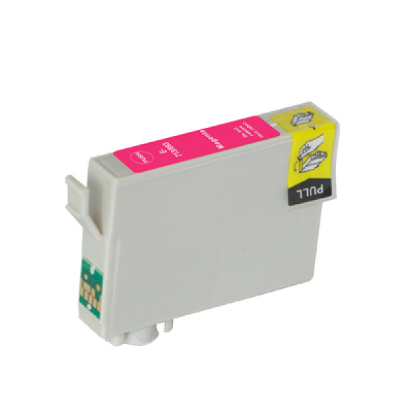 Cartuccia per Epson T0713 T0893 magenta con scocca grigio 3