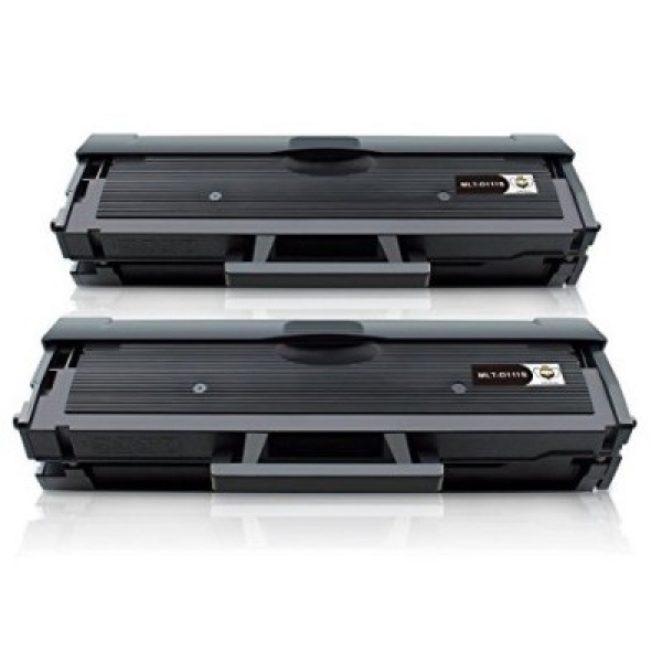 CHIP AGGIORNATO Kit 2 toner compatibile per Samsung D111L 3
