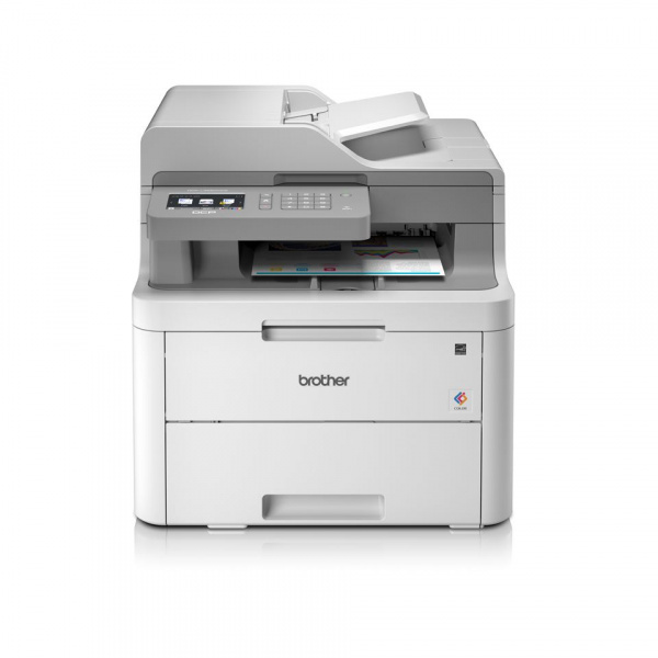 BROTHER STAMPANTE MULTIFUNZIONE DCP-L3550CDW LASER COLORE WIRELESS ADF 3