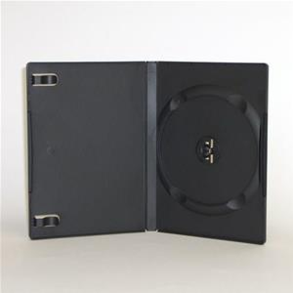 CUSTODIA 14mm DVD SINGOLA NERA MACCHINABILE PESANTE 3