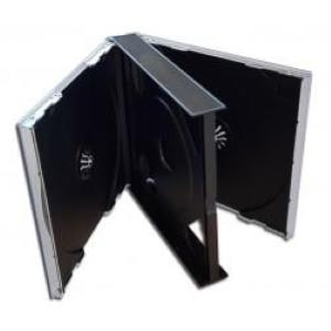 CUSTODIA 23mm CD JEWEL 2 posti TRAY NERO assemblato