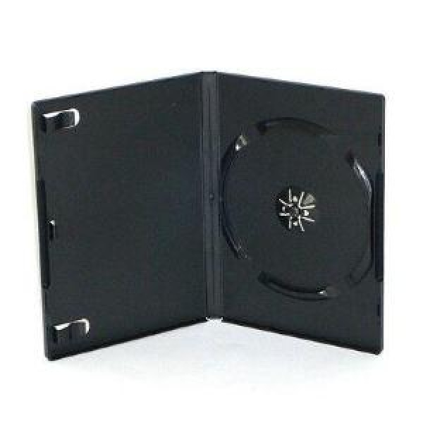 CUSTODIA 14mm DVD SINGOLA NERA 3