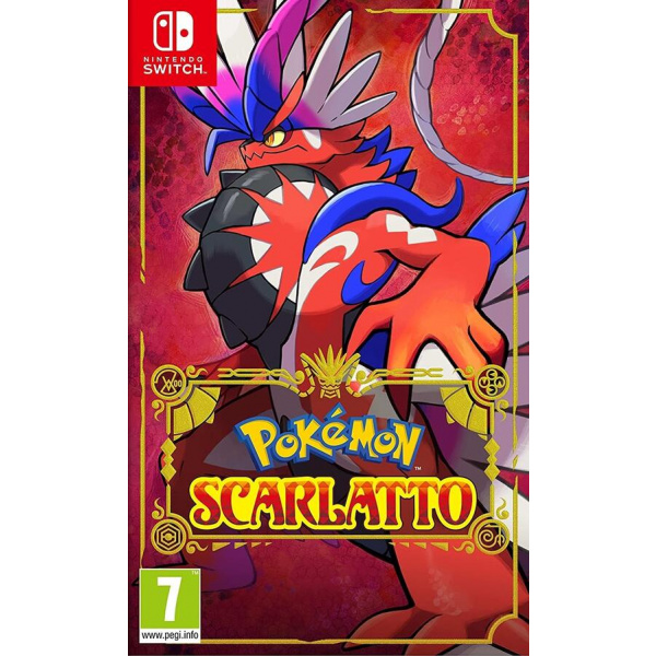 Nintendo Switch Pokemon Scarlatto 3