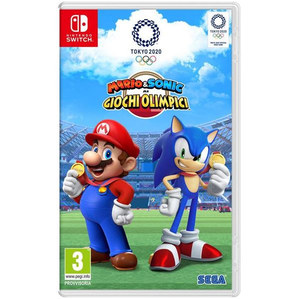 Nintendo Switch Mario e Sonic Ai Giochi Olimpici Tokyo 2020 3