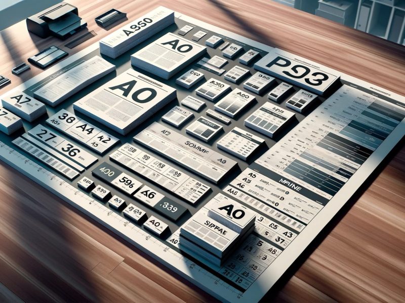 I DIVERSI FORMATI DI CARTA PER STAMPANTE: UNA GUIDA COMPLETA PER SCEGLIERE LA CARTA GIUSTA