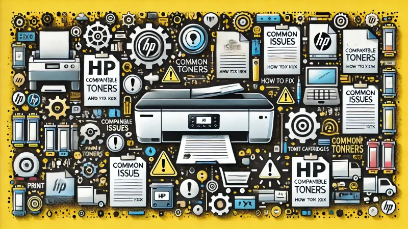 Problemi comuni con toner compatibili HP e come risolverli