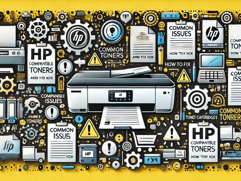 Problemi comuni con toner compatibili HP e come risolverli